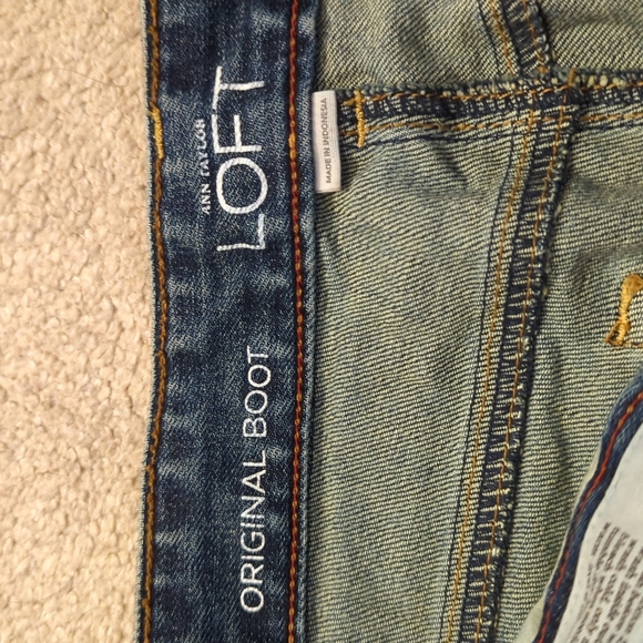 Ann Taylor LOFT Bootcut Jeans - Picture 5 of 7